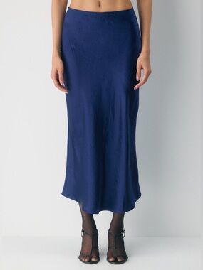 Slip Satin Maxi Skirt